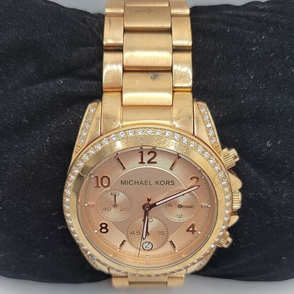 Michael Kors Blair MK5165 Women's Stainless Steel Analog Dial Quartz Watch AM350 - Picture 5 of 11